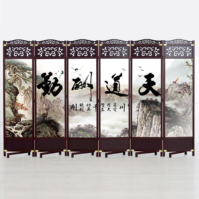 BONJEAN中式实木屏风折叠隔断客厅移动卧室酒店墙办公室现代简易遮挡玄关高清大图