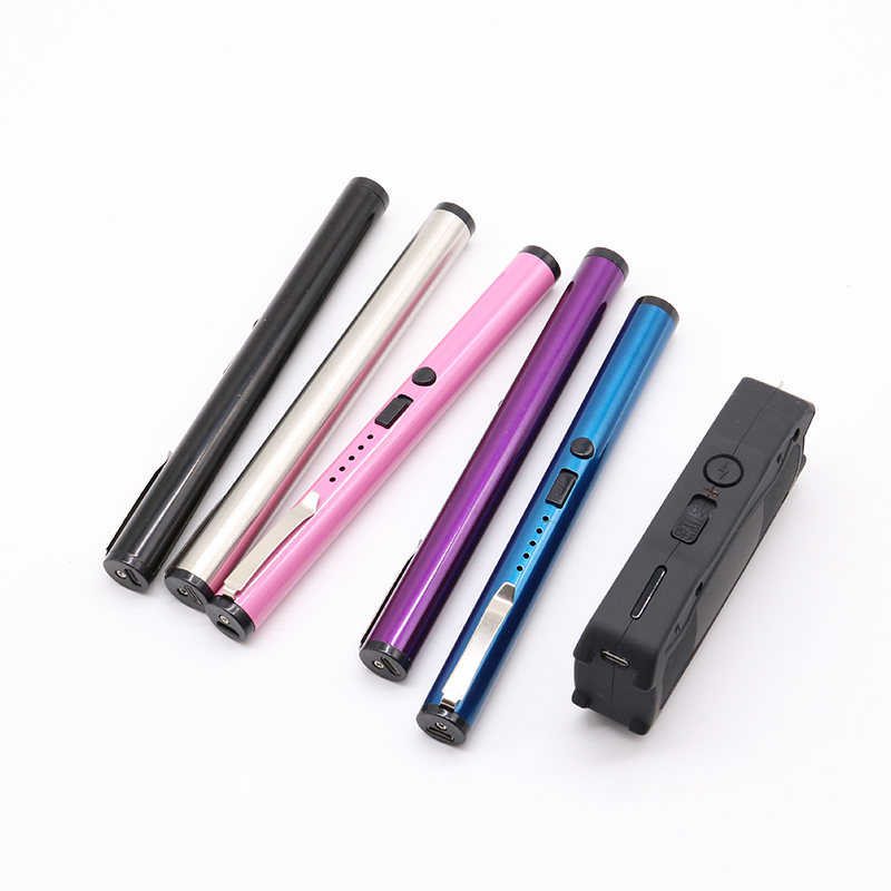 户外手电筒防护电击防暴高压小款强悍户外防卫用品自卫电击器手电防暴