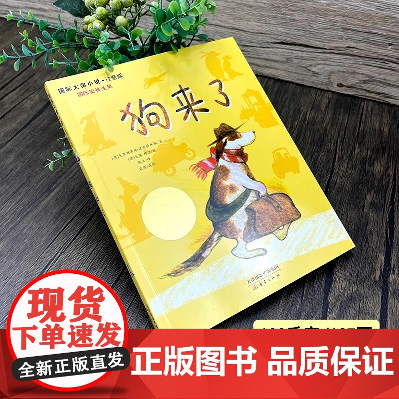 狗来了正版注音版 克里斯蒂娜·涅斯特林格著国际大奖小说国际安徒生奖故事书小学生课外书一年级二年级三四儿童读物新蕾出版社高清大图