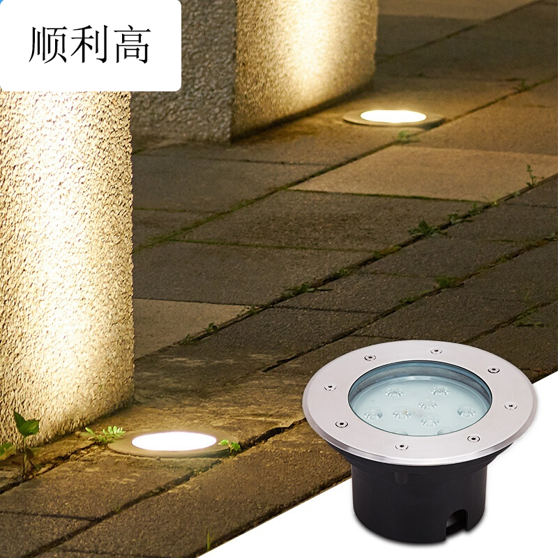 led地埋灯埋地灯户外防水射灯庭院灯室外墙角公园花园坪地灯