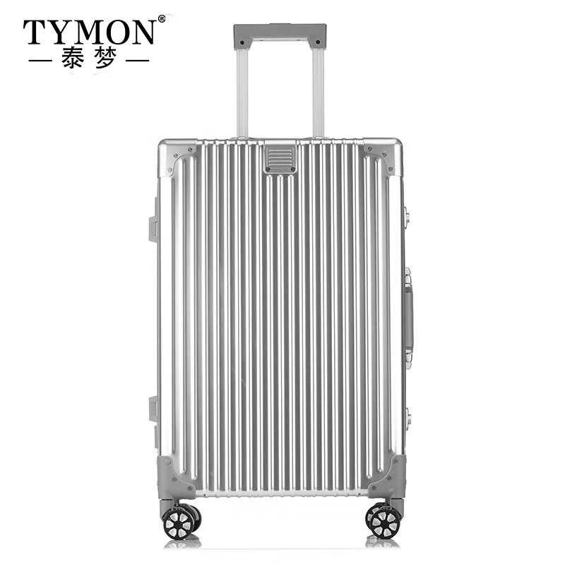 TYMON(泰梦)旅行传奇铝镁合金拉杆箱墨绿色TM-1805高清大图