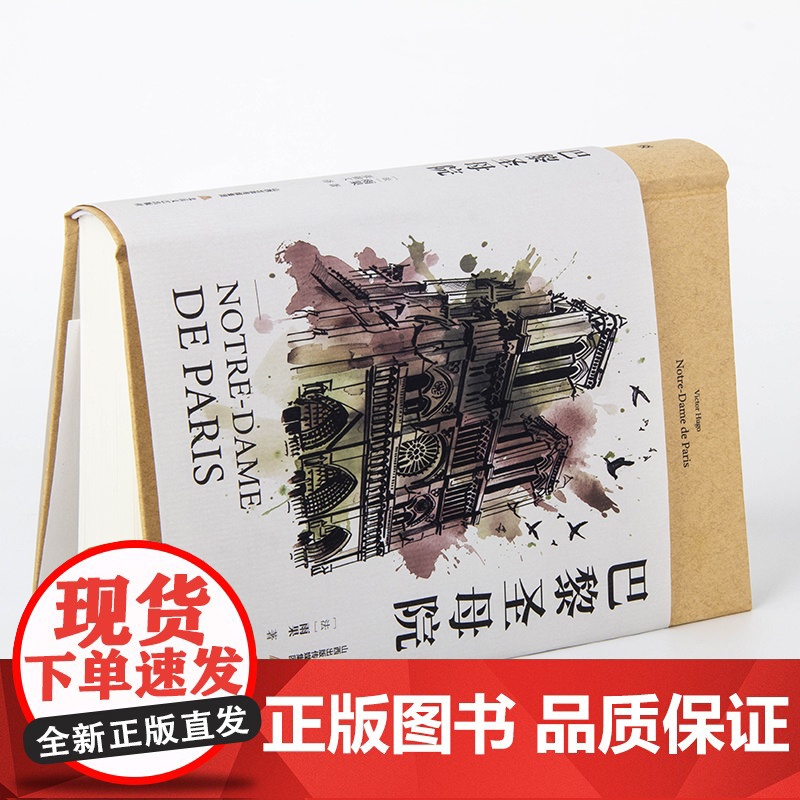 巴黎圣母院 中学生阅读七八九年级外国日本经典文学小说世界名著图书籍经典名著语文阅读丛书 青少年完整版无删减原著正高清大图