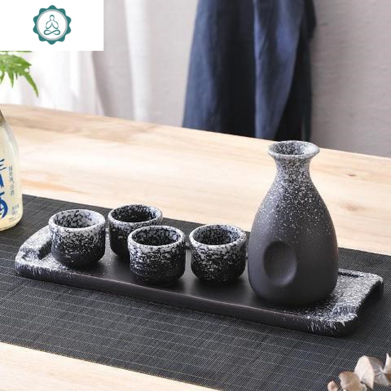 小酒盅分酒器白酒杯家用酒具 烧酒壶 封后 腊月日式酒具套装300均码