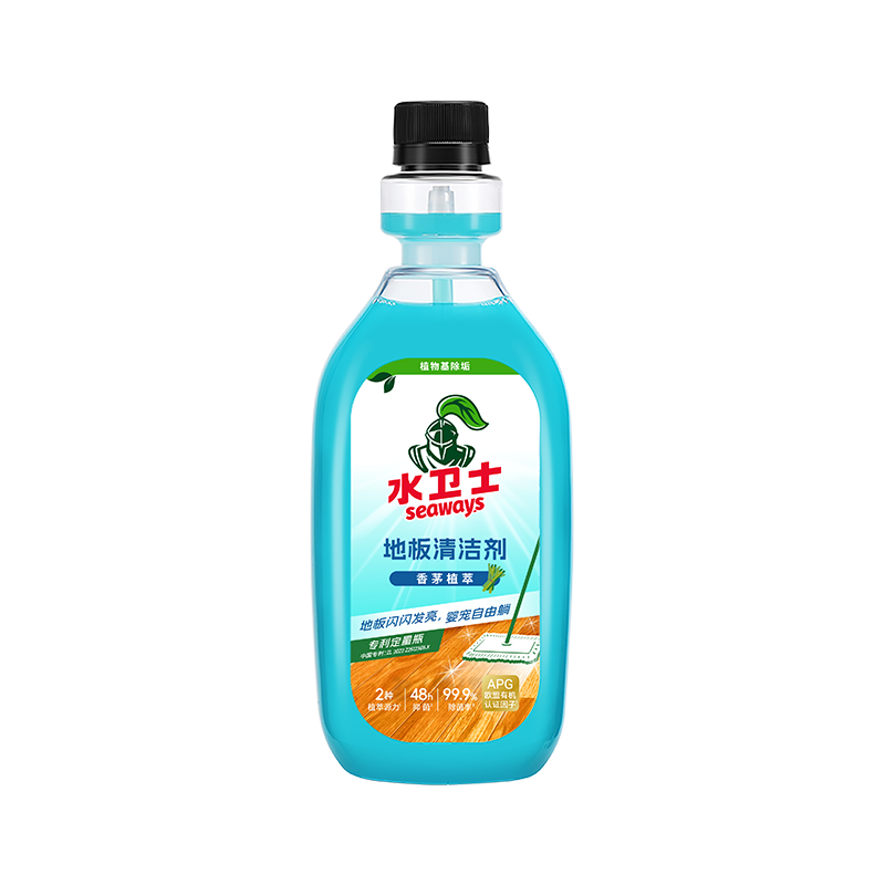 水卫仕(SHUIWEISHI) 地板清洁剂香茅 500ml