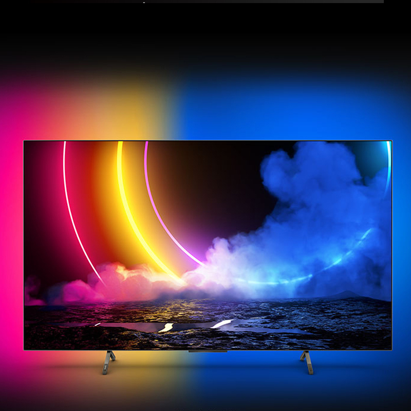 飞利浦(PHILIPS)65英寸 65OLED866 OLED 全面屏 环景光 4K超高清杜比全景声 网络智能电视机