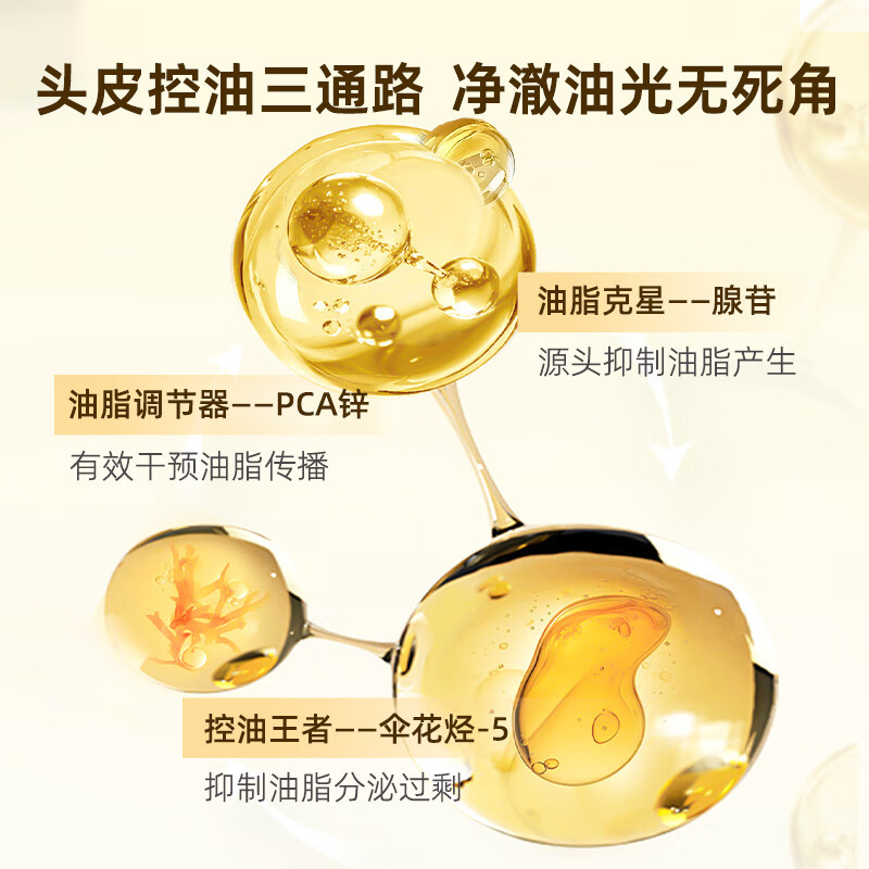 菲诗蔻FicceCode澳洲进口生姜洗发套装洗发水300ml*2+发膜300ml 强韧健发无硅油控油保湿
