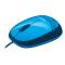 罗技(Logitech)M105有线鼠标USB 蓝色 家用办公电脑笔记本通用
