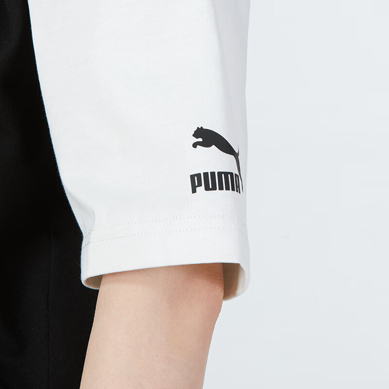 彪马(PUMA)女装 2023夏季新款运动服健身训练潮流时尚舒适透气圆领短袖T恤 535007-01