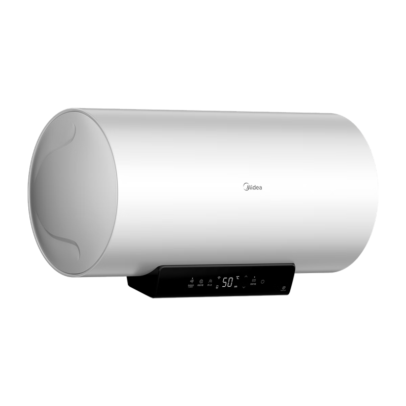 美的(Midea) 50L 3300W F50-33EG5(HE)@电热水器极地白数显 一级能效高清大图