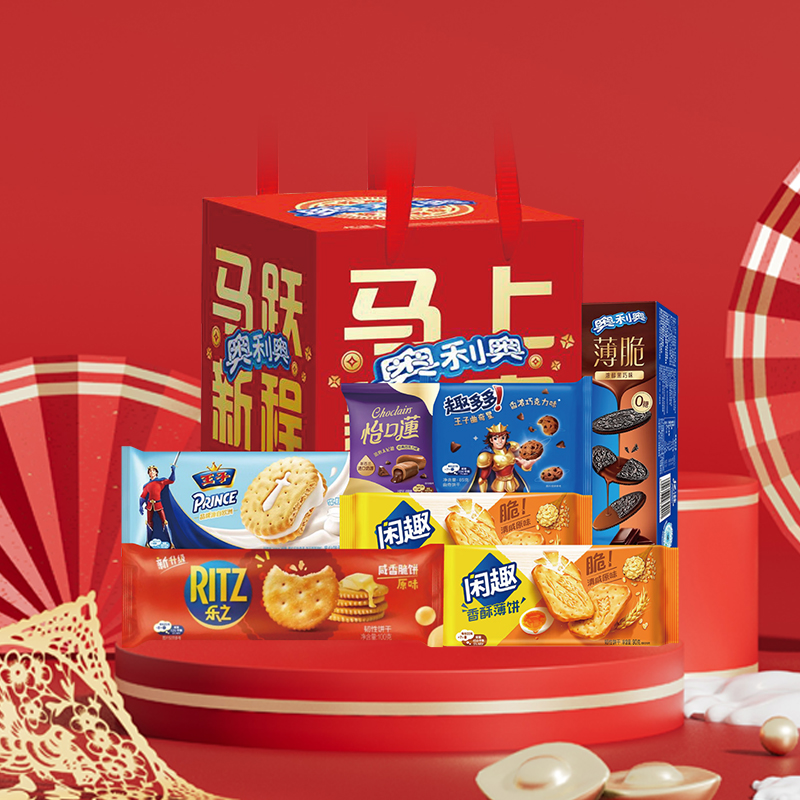 亿滋奥利奥 马年大吉大礼包527g高清大图