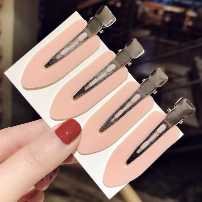 洗脸化妆无痕发夹刘海鸭嘴夹边夹头饰发卡女饰品侧边夏季头发夹子 1