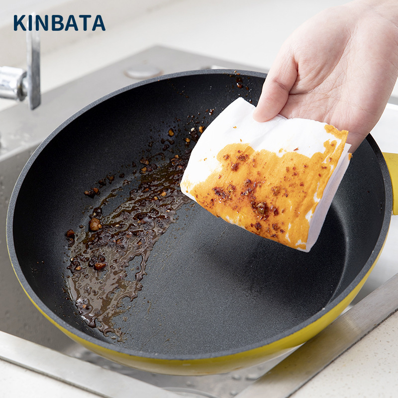 kinbata厨房湿巾抽取式去油一次性