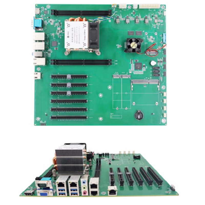 Sivir飞腾主控板 mATX-D2K8 飞腾D2000 8核处理器 32GB-DDR4 1TBm.2 NVMESSD高清大图