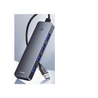 倍思USB3.0扩展坞充电器拓展坞分线器HUB集线转接头转换器通用华为联想笔记本电脑带Type-C供电车载