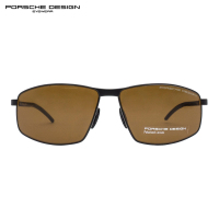 PORSCHE DESIGN保时捷太阳眼镜男款超轻时尚生物钢驾驶墨镜P8652 60mm