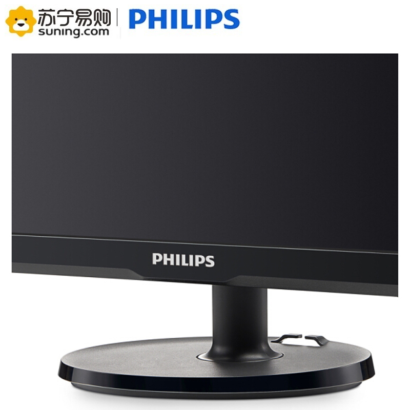 飞利浦(Philips)226V6QSB6/93 21.5英寸黑色 AH-IPS面板 超窄边框 不闪屏 液晶显示器