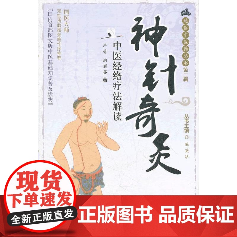 神针奇灸——中医经络疗法解读 通俗中医药丛书第二辑高清大图