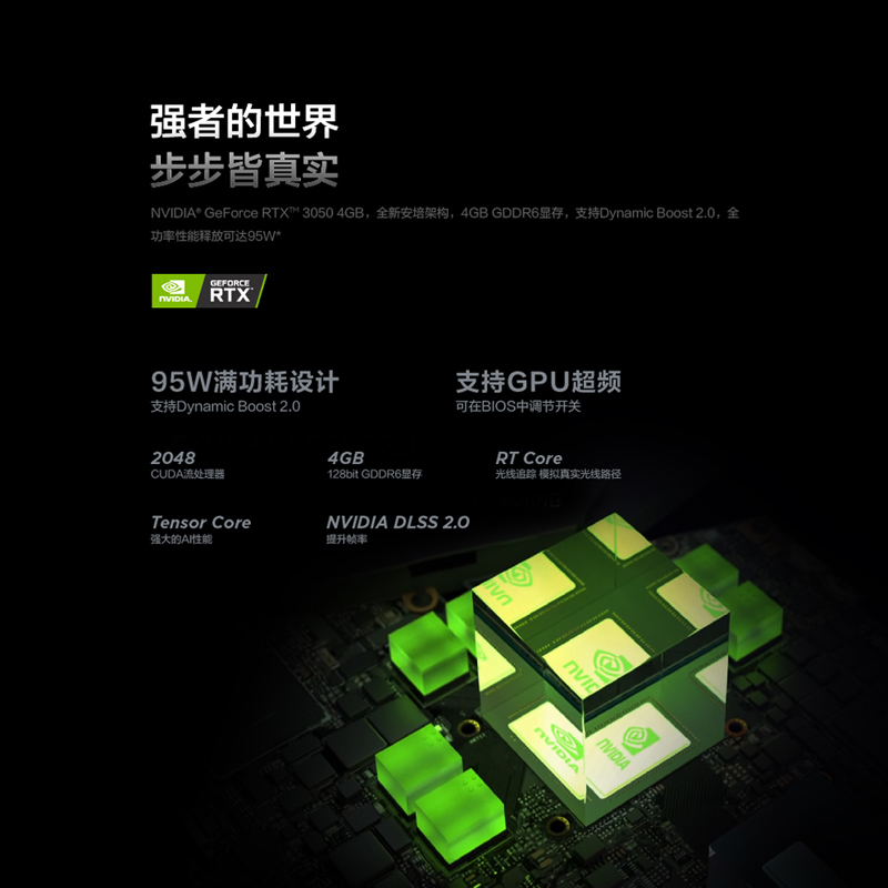 联想(Lenovo)拯救者R7000 2021 15.6英寸游戏本笔记本电脑(新锐龙 6核 R5-5600H 16G 512G RTX3050 100%sRGB)幻影黑