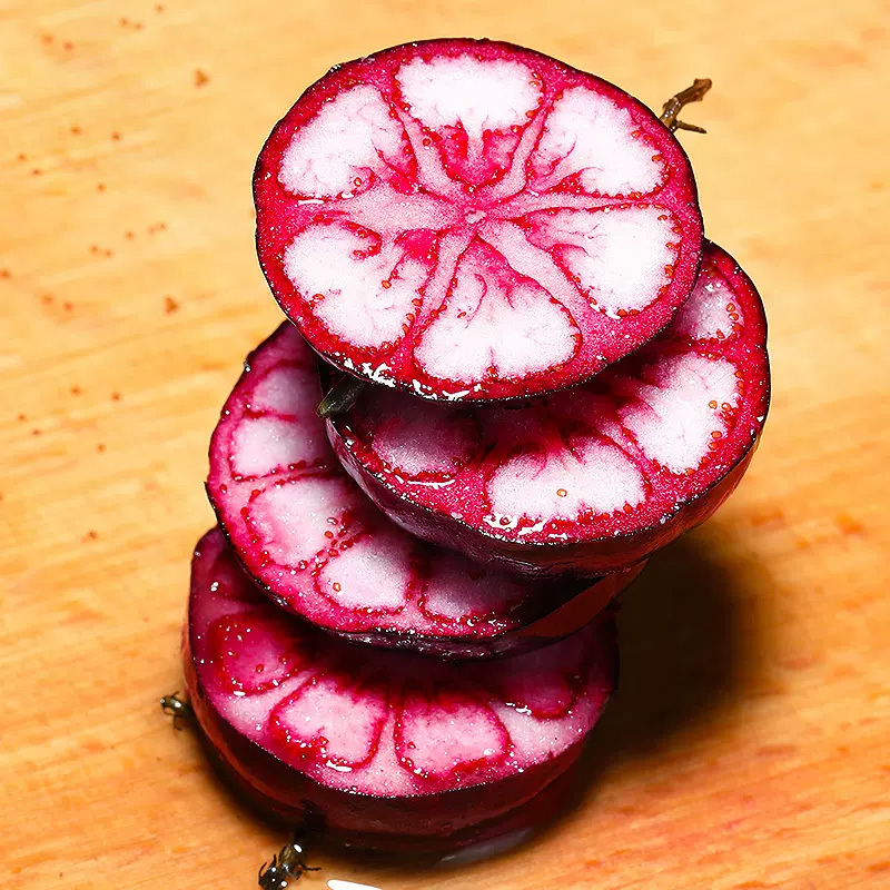 [西沛生鲜]新鲜红果参 2盒 125g/盒云南蜘蛛果稀有水果应当季现摘美容果整箱高清大图