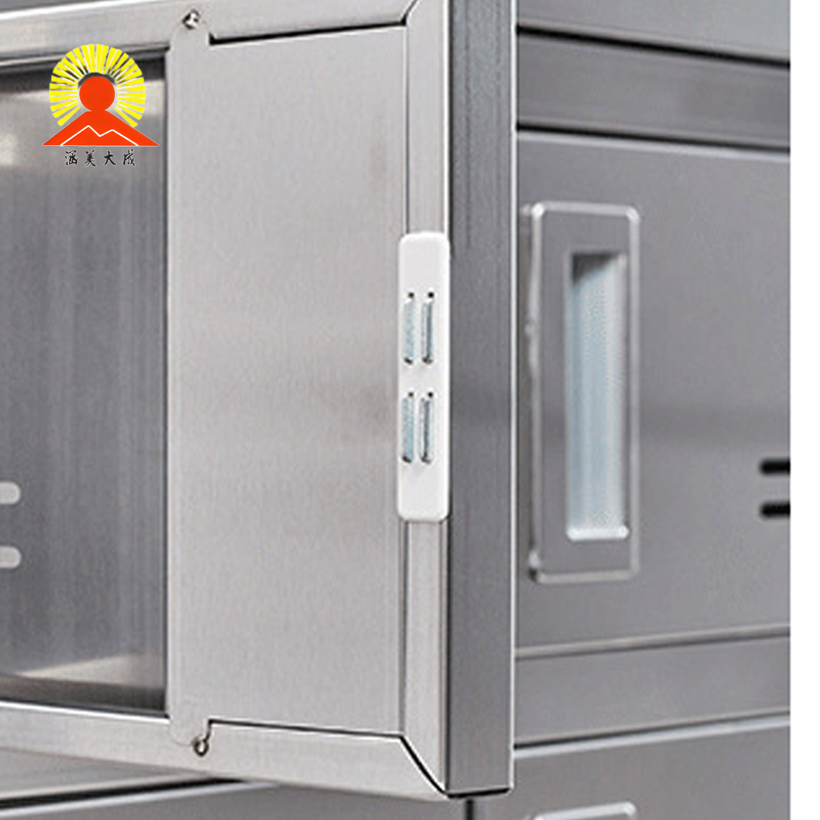 涵美大成 304不锈钢碗柜 60门 台高清大图