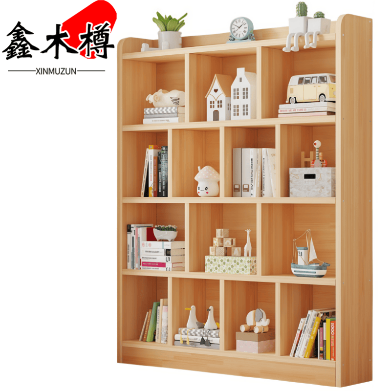 鑫木樽书架120*24*155cm个高清大图