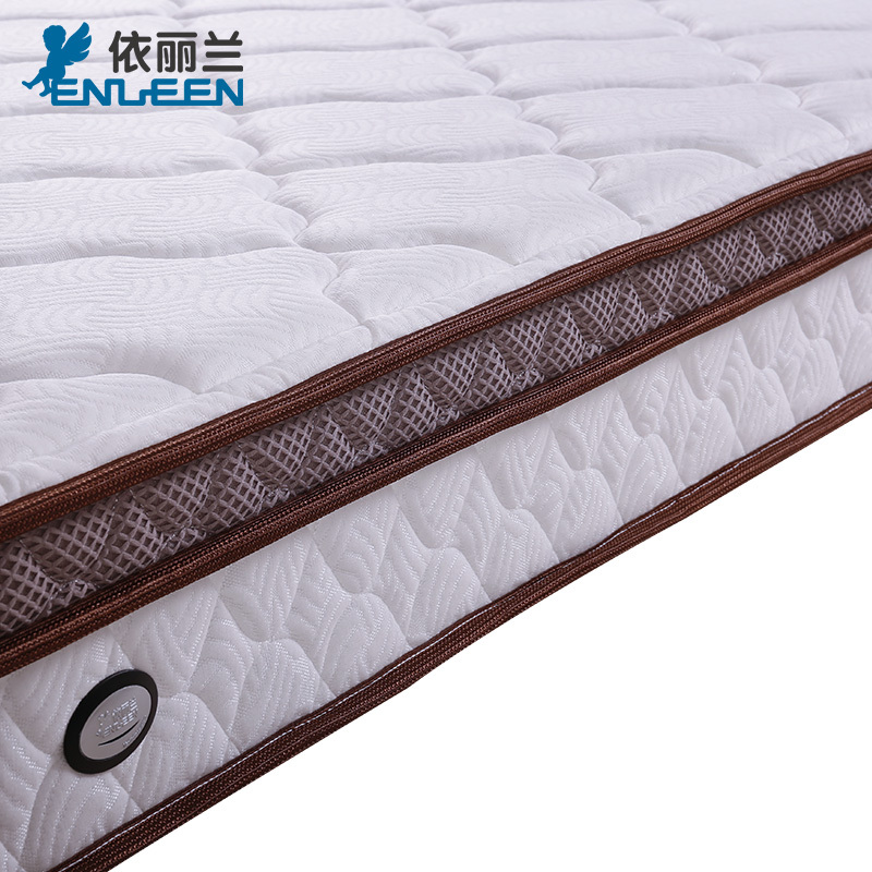 依丽兰床垫22cm 护脊环保3E椰棕硬床垫 邦尼尔精钢弹簧床垫 正反两用 可定制尺寸 简约现代卧室家具 春语