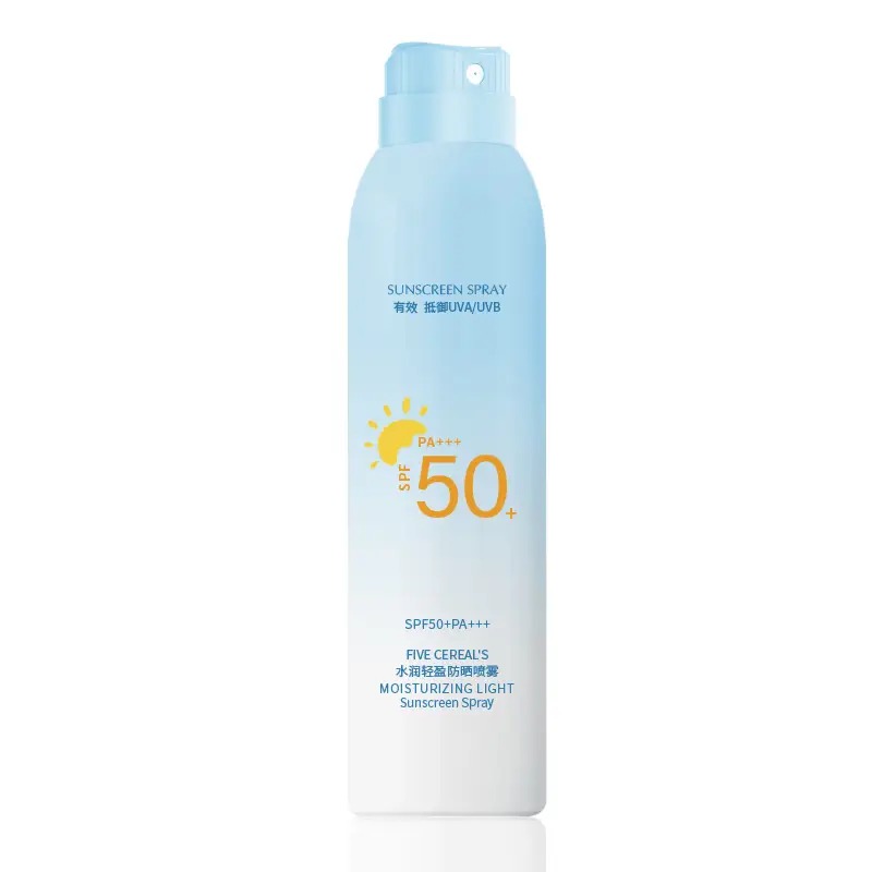 韩方五谷 FIVE CEREAL'S水润轻盈防晒喷雾200ml(渐变蓝)