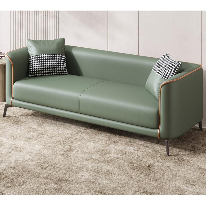 yue)轻奢布艺沙发现代简约小户型简易客厅卧室科技布双人三人位网红款