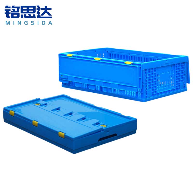铭思达折叠周转筐含盖530*410*180mm个高清大图