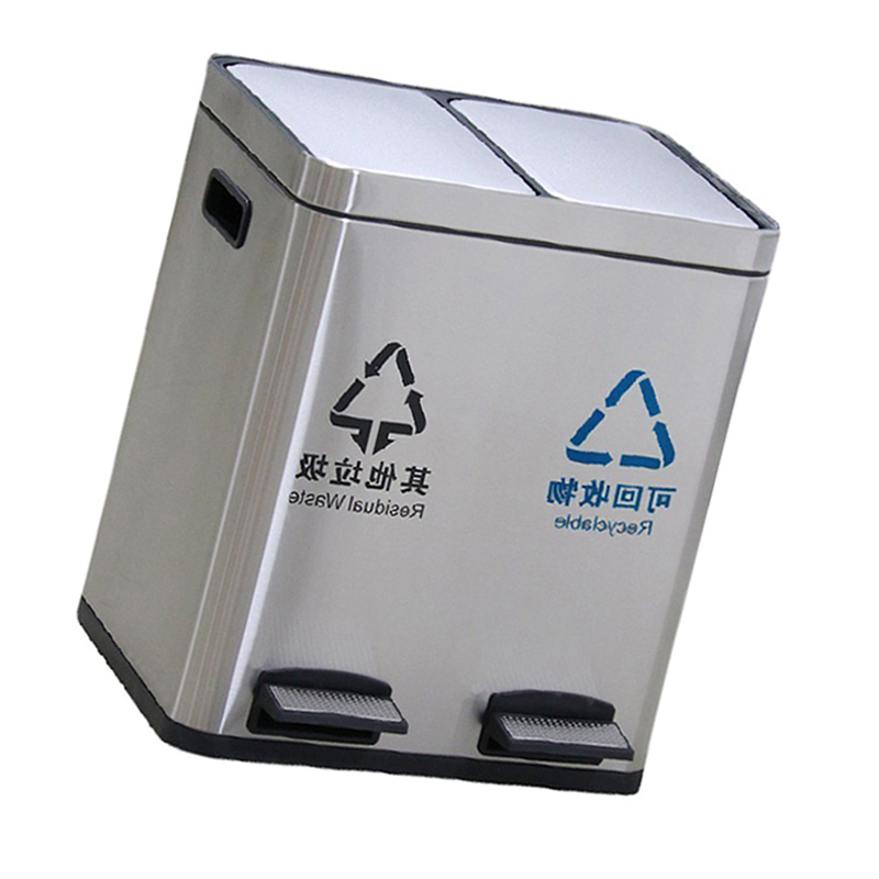 圣承启 翻盖垃圾桶 28L个高清大图