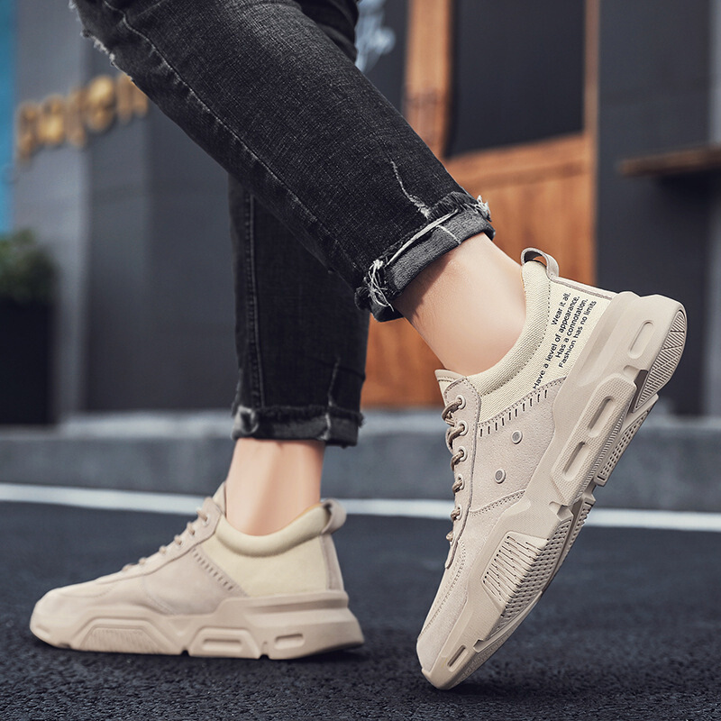 梵克公牛网红小白鞋休闲鞋男低帮鞋2020男鞋夏季新款百搭低帮潮男舒适