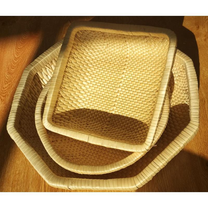 收纳筐馒头筐馍筐笸箩藤编柳编编织筐果盘箩筐柳条筐簸箕