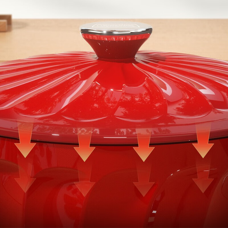 康宁CORNINGWARE炫纹珐琅锅高清大图