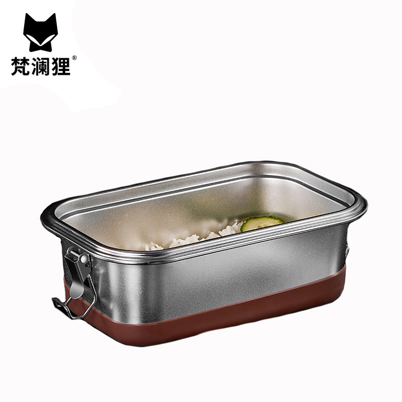 梵澜狸不锈钢饭盒N38 个高清大图