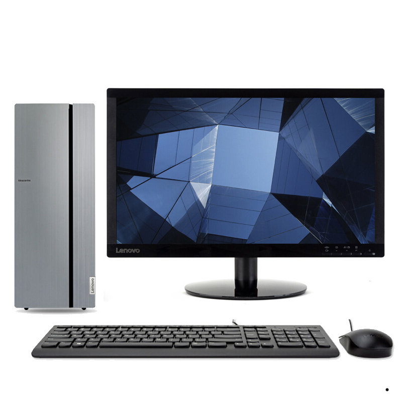 联想(Lenovo)天逸510PRO 四核处理器 个人家用商用学习办公企业采购分体式台式电脑主机 (Ryzen3_2200G 8G 1T WIFI)21.45英寸显示器 台式机电脑