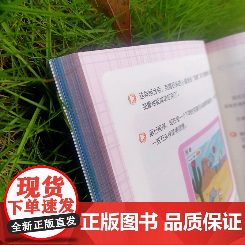 零基础也能编程:一学就会的Scratch实操指南9-14岁 一本书就能解决编程入门问题,图文并茂,简单易学高清大图