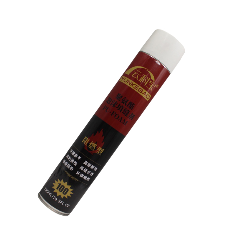 云科宝 阻燃性聚氨酯泡沫填缝剂 YKB-750(瓶）高清大图