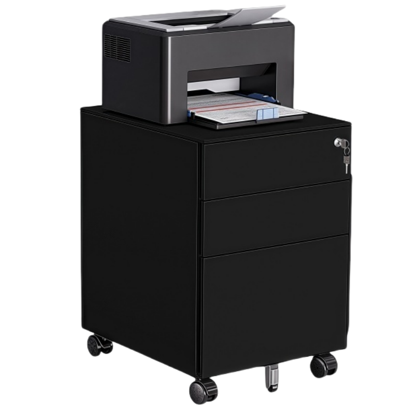 晨磊 活动柜 500*600*390mm(黑) 个高清大图