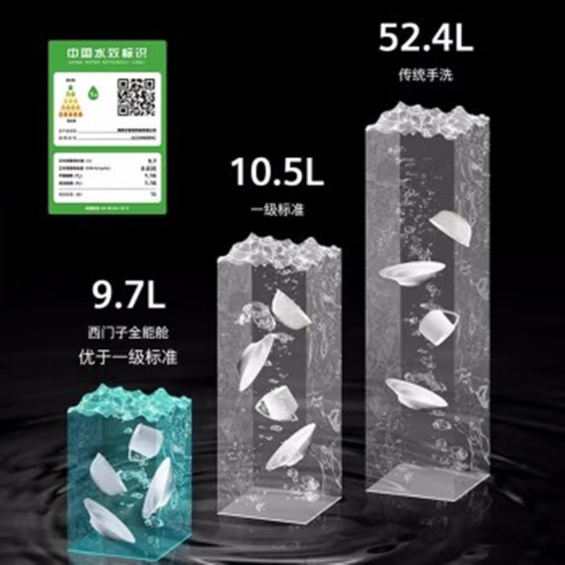西门子SJ23HB88MC 独立式嵌入式16套全自动一体烘存蒸饭柜高清大图