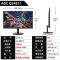 AOC Q24E11 23.8英寸2K高清IPS技术窄边框HDMI+DP接口低蓝光不闪家用办公液晶显示屏 Q24E11 100Hz高刷
