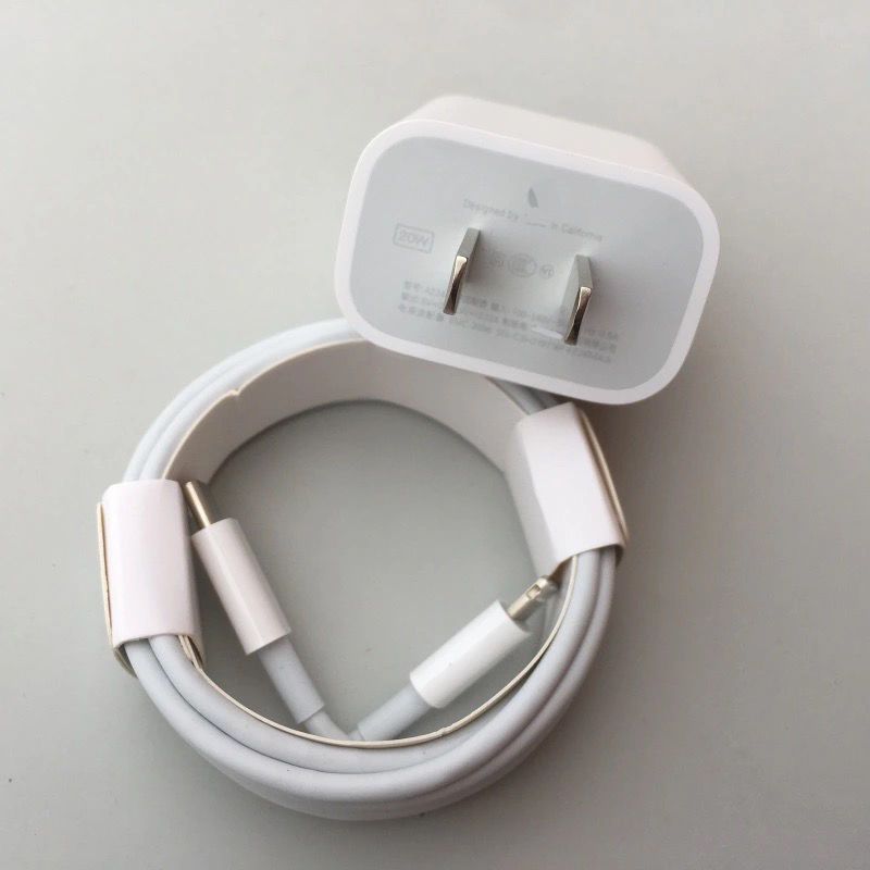 1米线苹果pd充电器20w快充充电器苹果812xrmaxpro快速充插头数据线