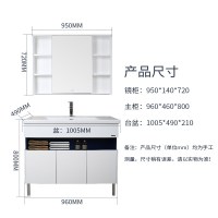 法恩莎新款时尚新颖海军蓝浴室柜洗脸盆洗手盆FDG3621系列