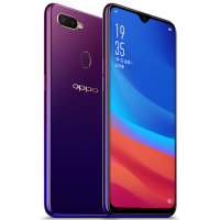 【直降400元+音乐耳机+蓝牙音响+自拍杆+3期分期0利率+一年碎屏险】OPPO A7x 4G+128G 星空紫后置指纹拍照双卡双待全网通手机k1 r17pro r15x同形水滴屏