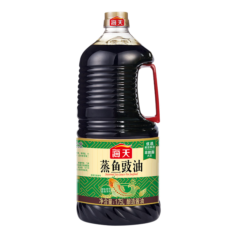 海天蒸鱼豉油1.75L高清大图