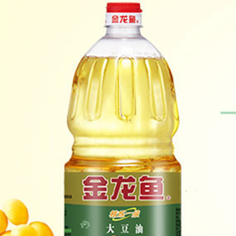 金龙鱼精炼一级大豆油1.8L*2食用油小瓶油