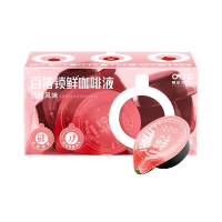 [临期特价]隅田川胶囊浓缩咖啡液鲜萃黑咖啡白桃风味10g*8颗