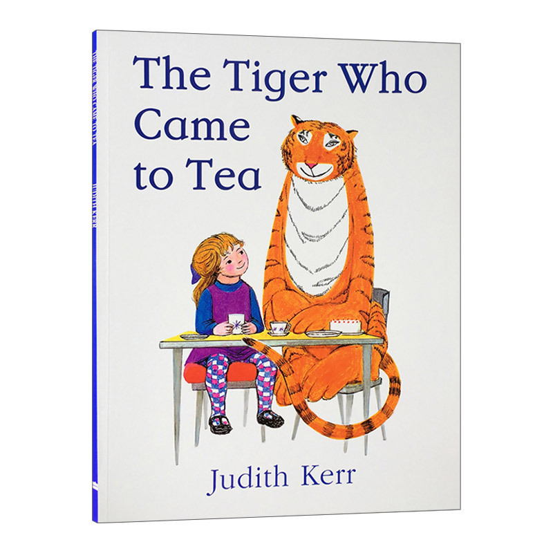 小兔子没有迷路 [正版]老虎来喝下午茶 英文原版 The Tiger Who Came to Tea 大开绘本 儿童启蒙
