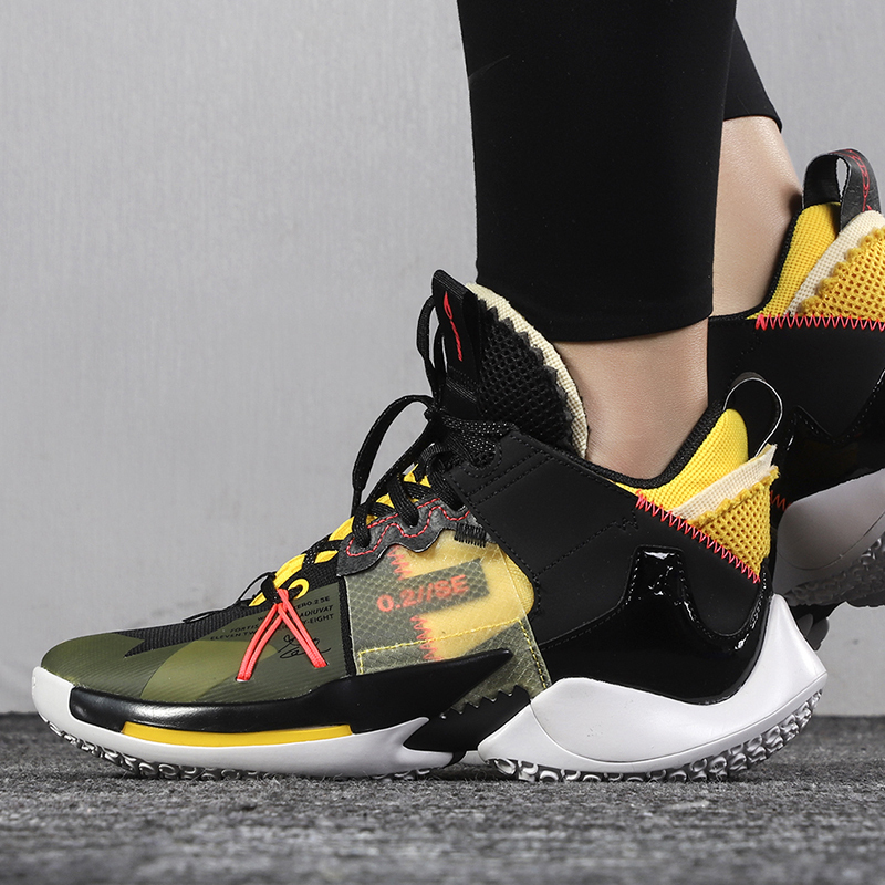 nike耐克airjordan威少2代实战缓震运动篮球鞋气垫鞋av4126002d视频