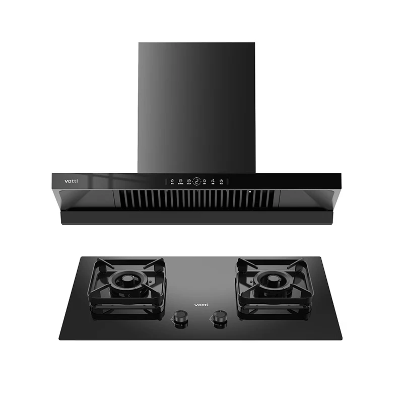 华帝(vatti)抽油烟机燃气灶具套装变频顶吸 i11255+i10123 家用5.2kW猛火天然气套装高清大图