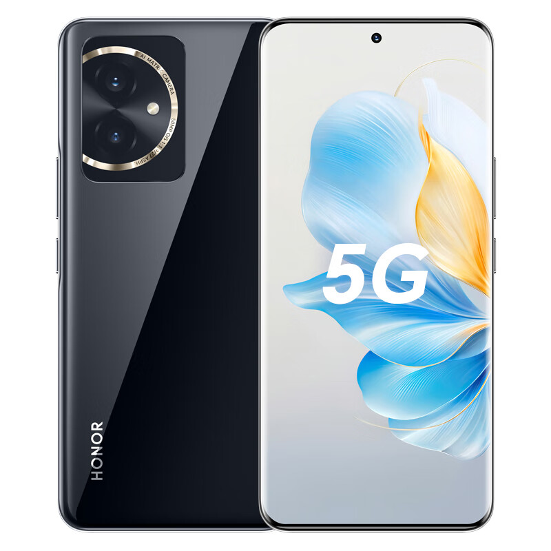 荣耀100 第三代骁龙7 单反级主摄 OIS光学防抖 16GB+256GB亮黑色 权益版